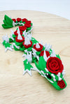 Rose Dragon 3D Printed Valentine’s Day - MR SOFT ART STORE