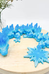 Breath of Ice - 3D Printed Winter Dragon Figurine" - MR SOFT ART STORE