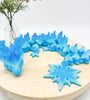 Breath of Ice - 3D Printed Winter Dragon Figurine" - MR SOFT ART STORE