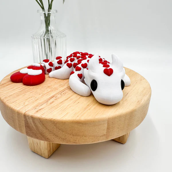 Baby Dragon with Hearts - MR SOFT ART STORE