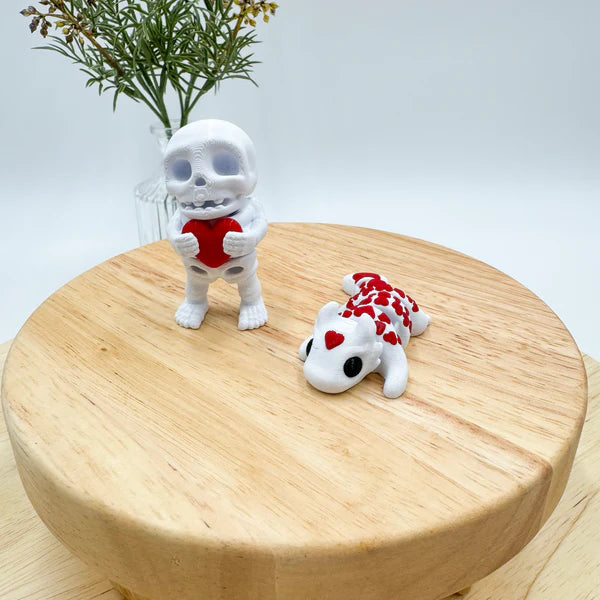 Love is in the Air Miniatures 3D Printed Valentine's Day Critters - MR SOFT ART STORE