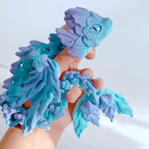 Water Element Dragon: Mizu - MR SOFT ART STORE