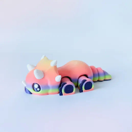 Triceratops Flexi Dinosaur - MR SOFT ART STORE