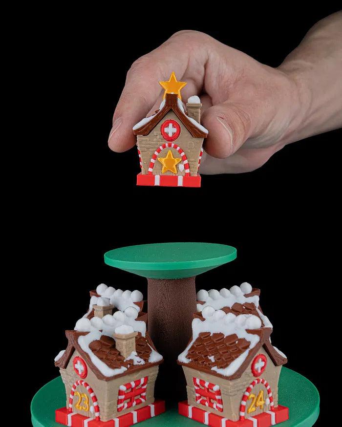 Tree Top Village Countdown Containers - MR SOFT ART STORE