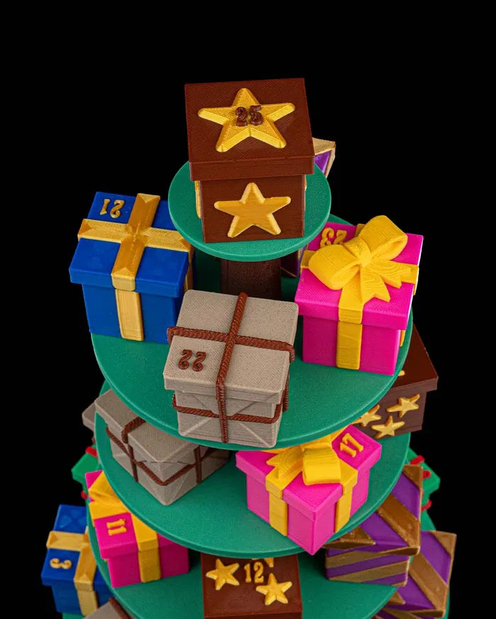 Tree Top Gifts Countdown Containers - MR SOFT ART STORE