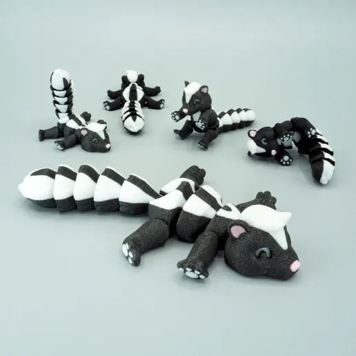 Articulated Skunk - MR SOFT ART STORE