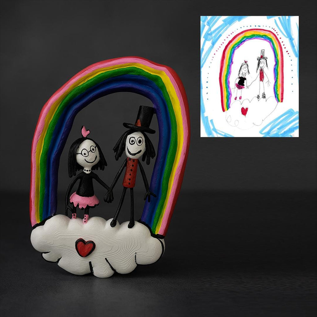 Custom 3D Print of Your Child’s Drawing – Unique Handcrafted Gift