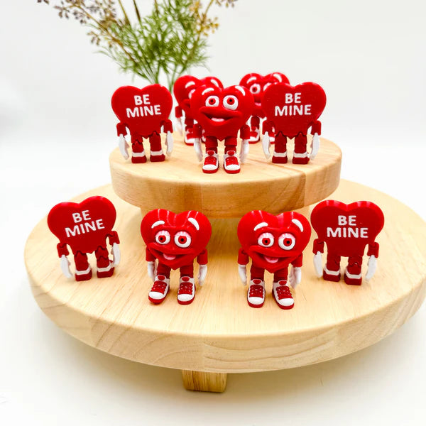 Valentine’s Day Mini Pocket Friends - Limited Edition Collectible Fun for Desk or Collection - MR SOFT ART STORE