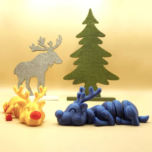 Lazy Reindeer - MR SOFT ART STORE