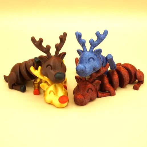 Lazy Reindeer - MR SOFT ART STORE