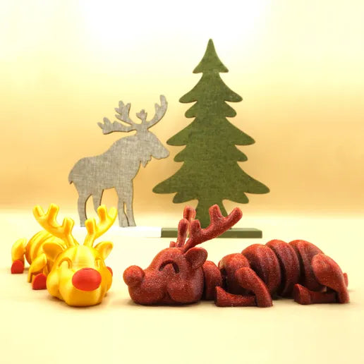 Lazy Reindeer - MR SOFT ART STORE
