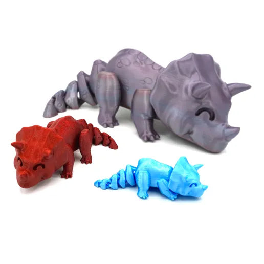 Crittrix Ar-Triceratops - MR SOFT ART STORE