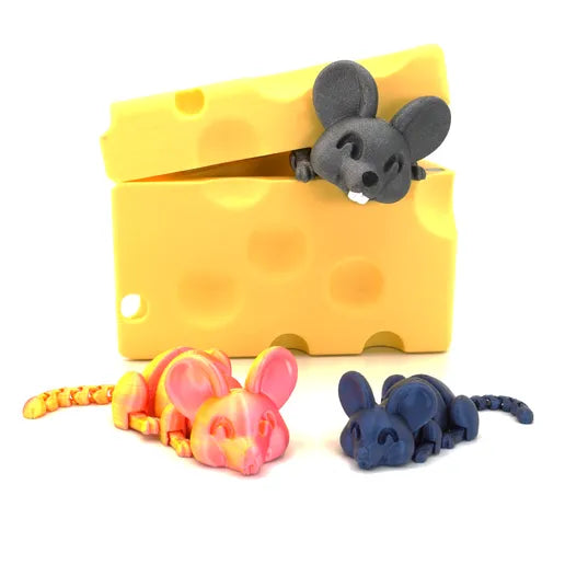 Cheese Boxed Mouse - MR SOFT ART STORE