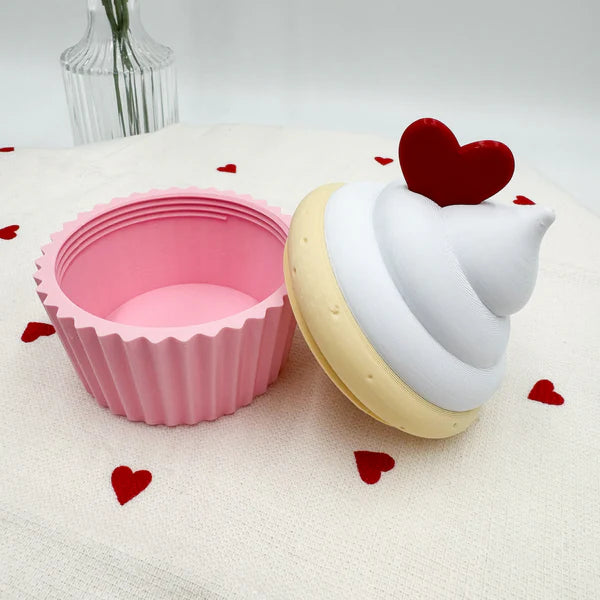 Cupcake Gift Box Valentines Day Candy Gift Surprise Present - MR SOFT ART STORE