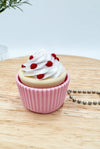 Sweet Treat Keychain - 3D Printed Cupcake Charm - MR SOFT ART STORE