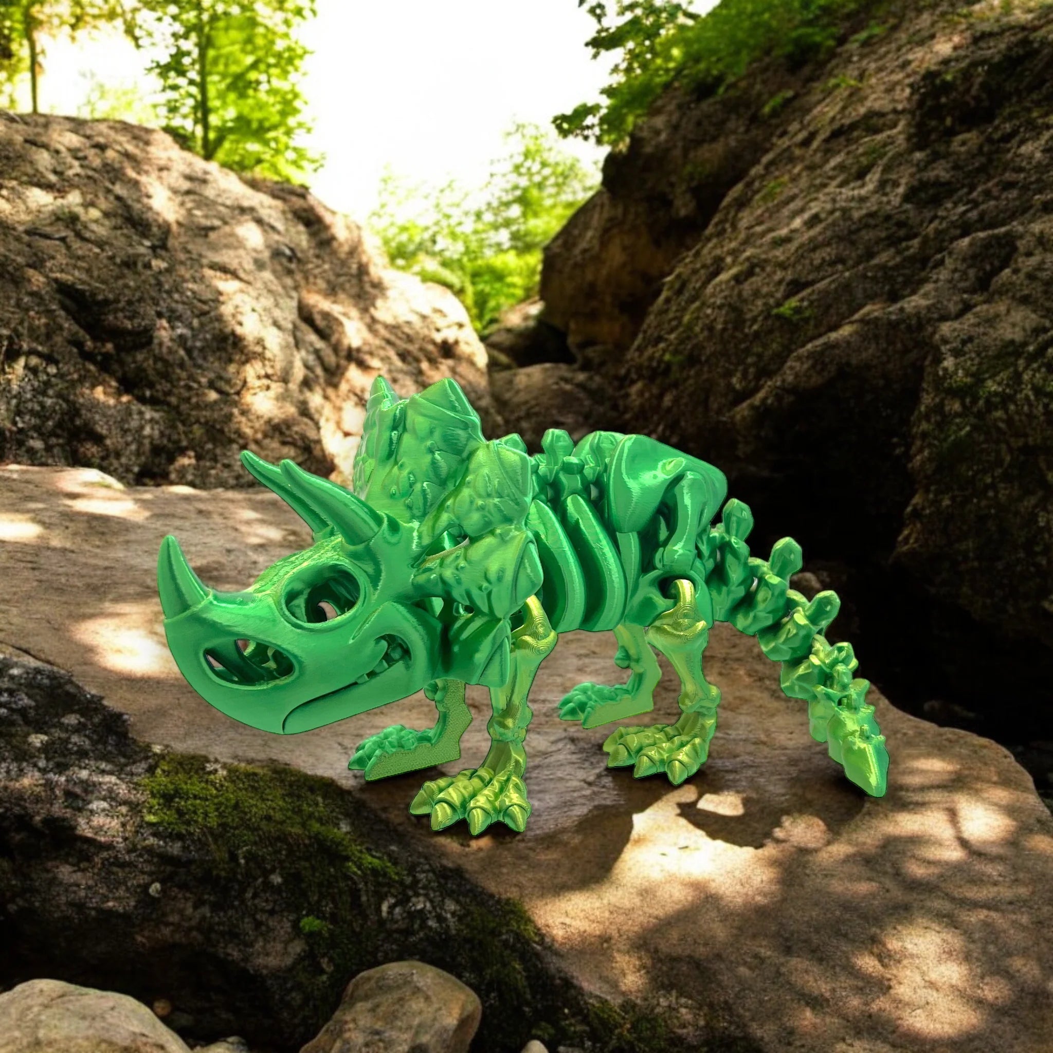 Triceratops: A Fossil - MR SOFT ART STORE