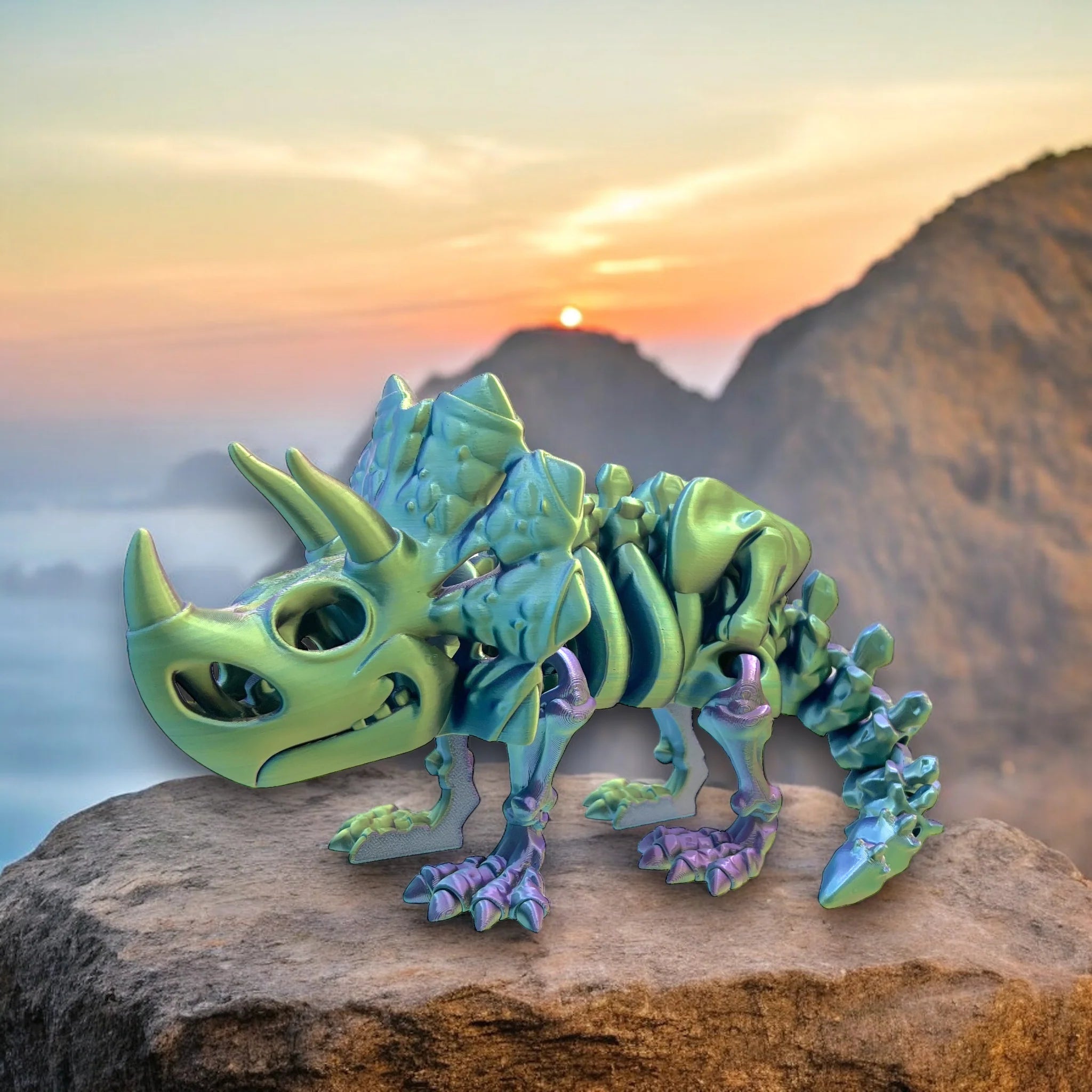 Triceratops: A Fossil - MR SOFT ART STORE