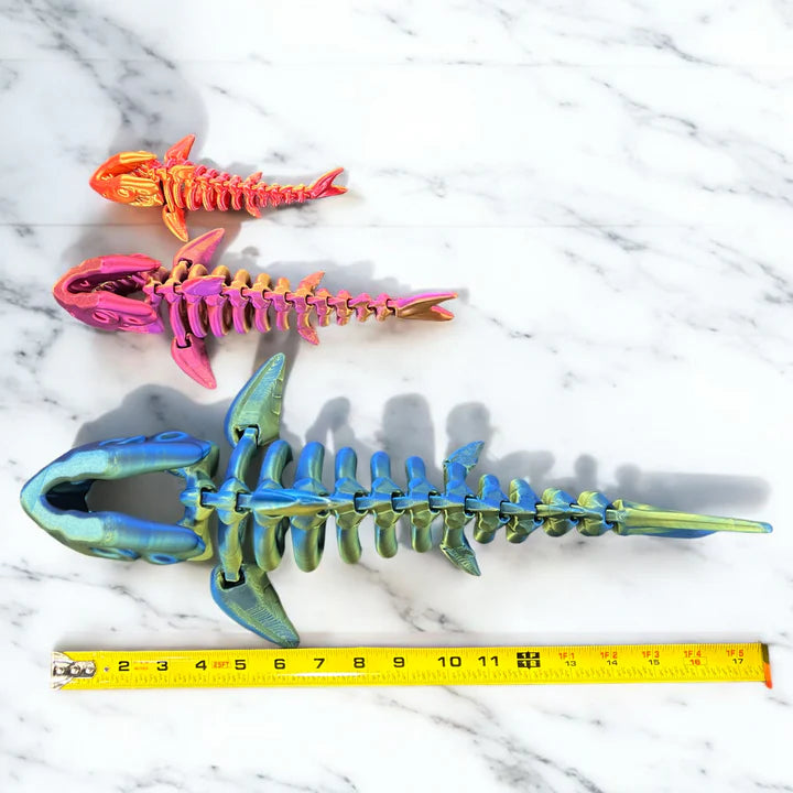 Jaws of the Deep: A 3D-Printed Shark Skeleton - MR SOFT ART STORE