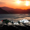 A Dragon Family's Sunset Sojourn - MR SOFT ART STORE