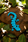 Azure Acrobat: A 3D-Printed Lizard - MR SOFT ART STORE