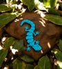 Azure Acrobat: A 3D-Printed Lizard - MR SOFT ART STORE