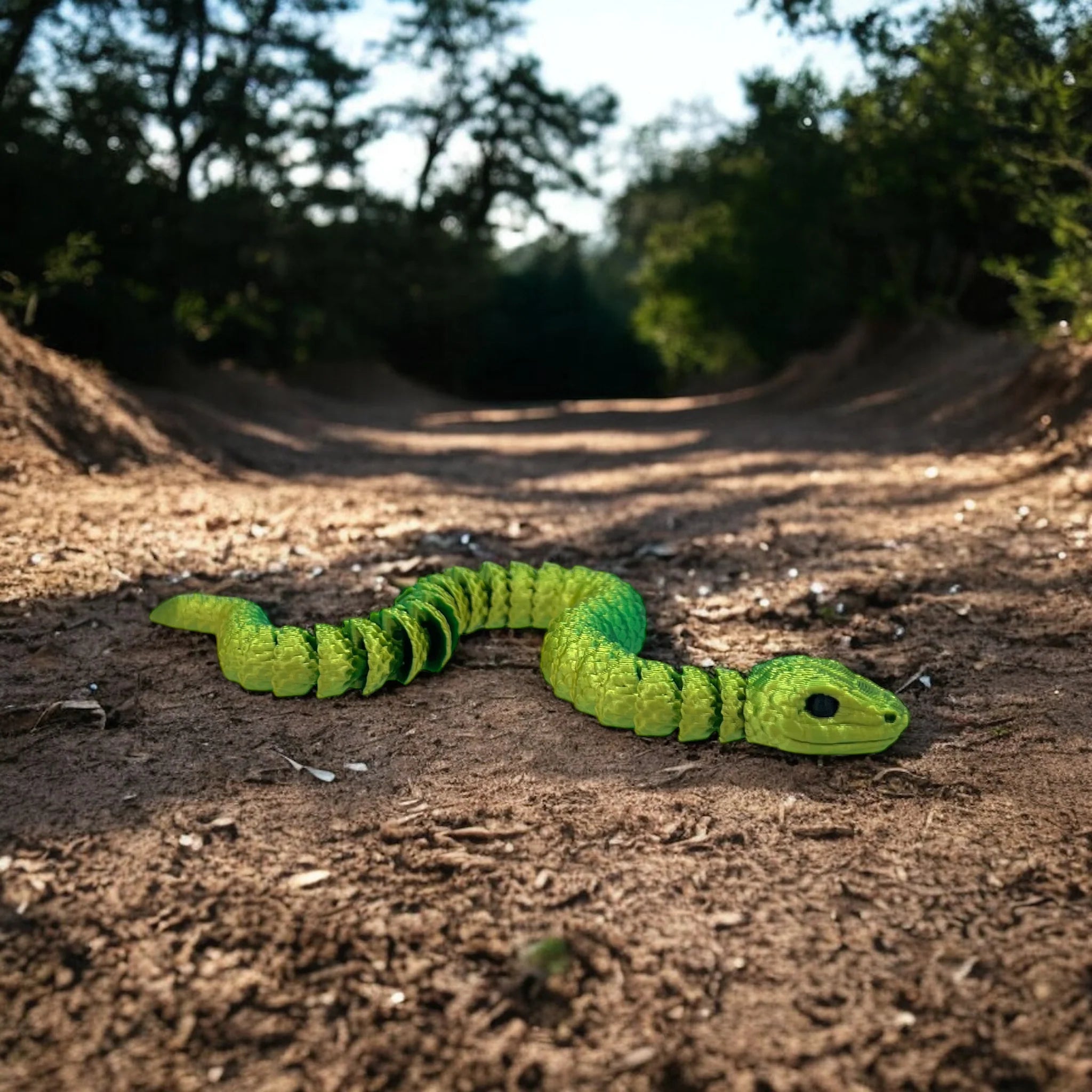 Neon Nightsnake: A 3D-Printed - MR SOFT ART STORE