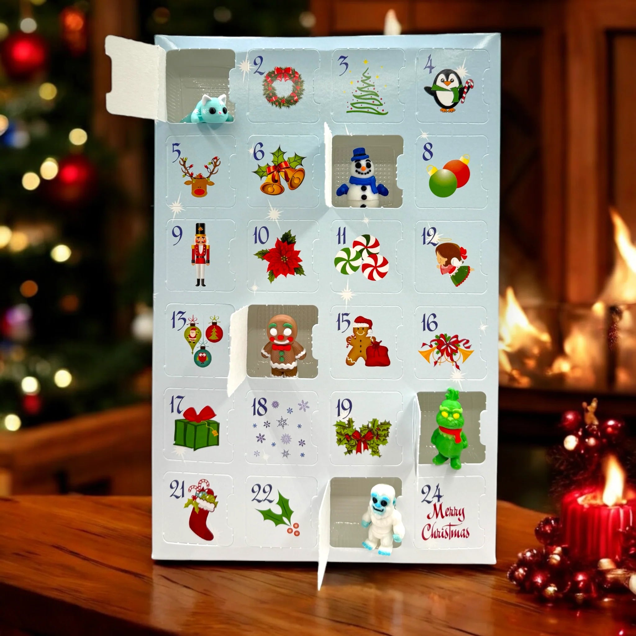 Christmas Advent Calendars - MR SOFT ART STORE