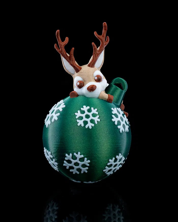 Lying Reindeer Christmas Ornament - MR SOFT ART STORE
