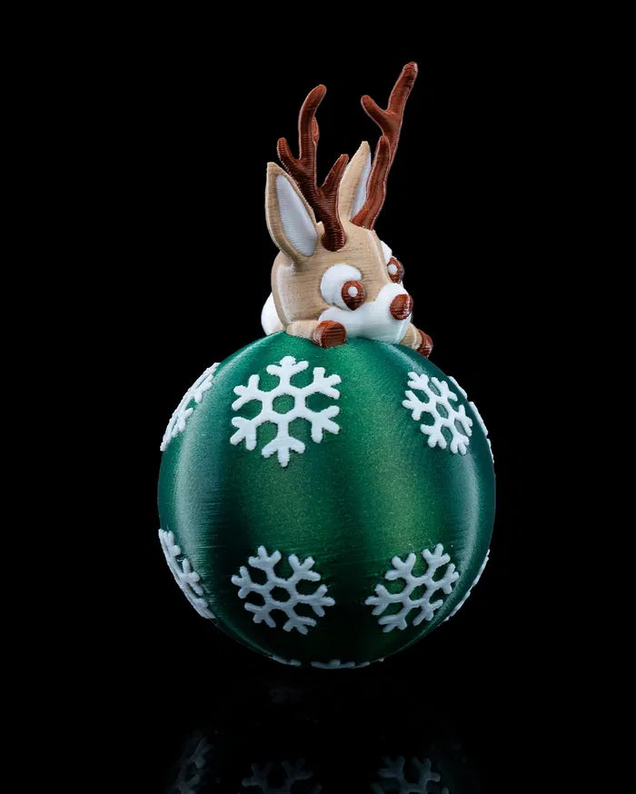 Lying Reindeer Christmas Ornament - MR SOFT ART STORE