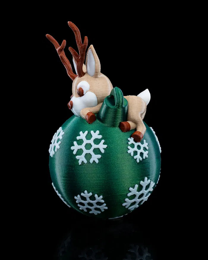 Lying Reindeer Christmas Ornament - MR SOFT ART STORE