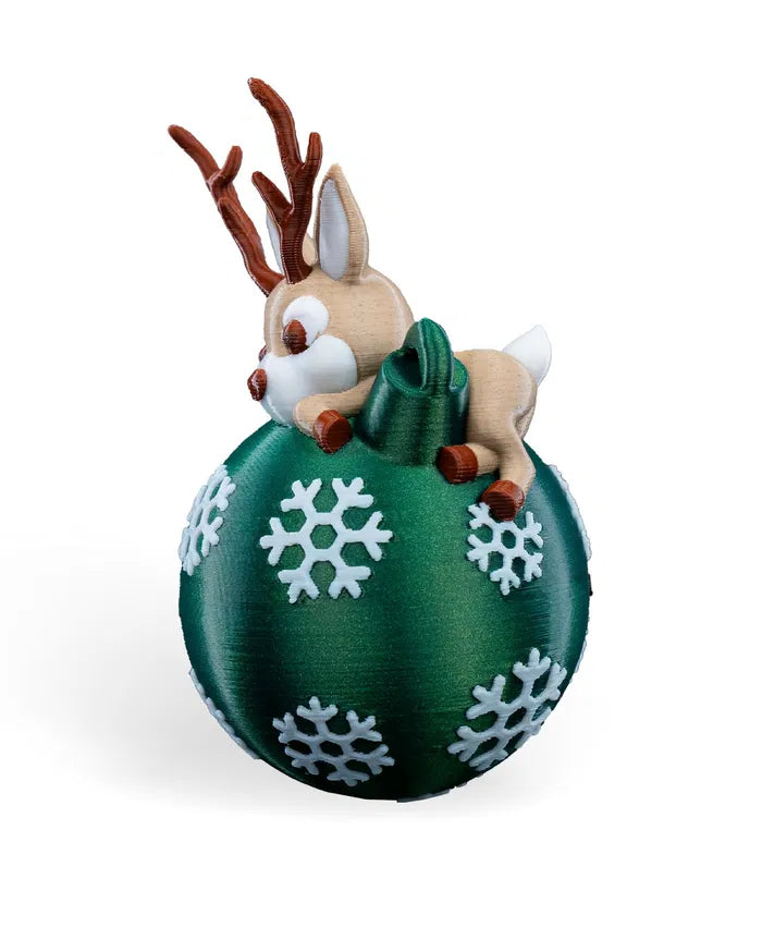 Lying Reindeer Christmas Ornament - MR SOFT ART STORE