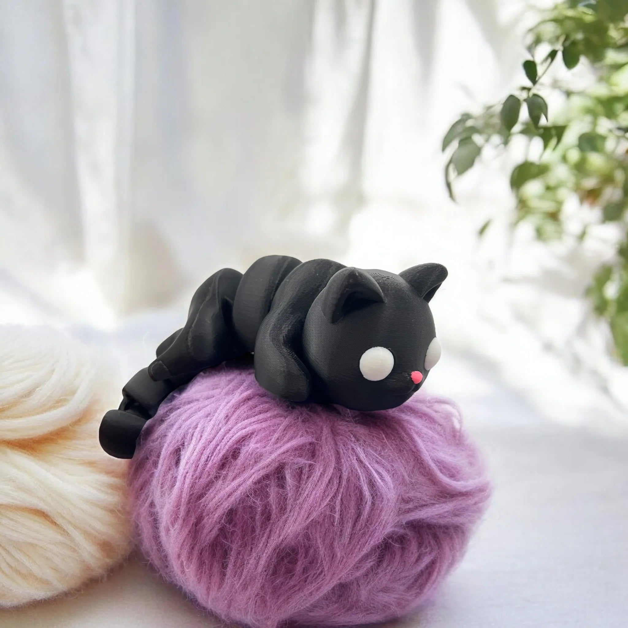 Purrfectly Playful: A 3D-Printed Feline Friend - MR SOFT ART STORE