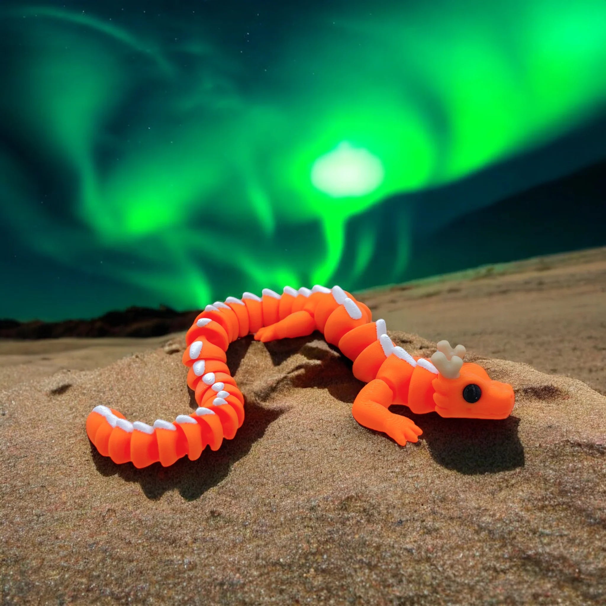 Aurora Dragon: A Celestial Marvel - MR SOFT ART STORE
