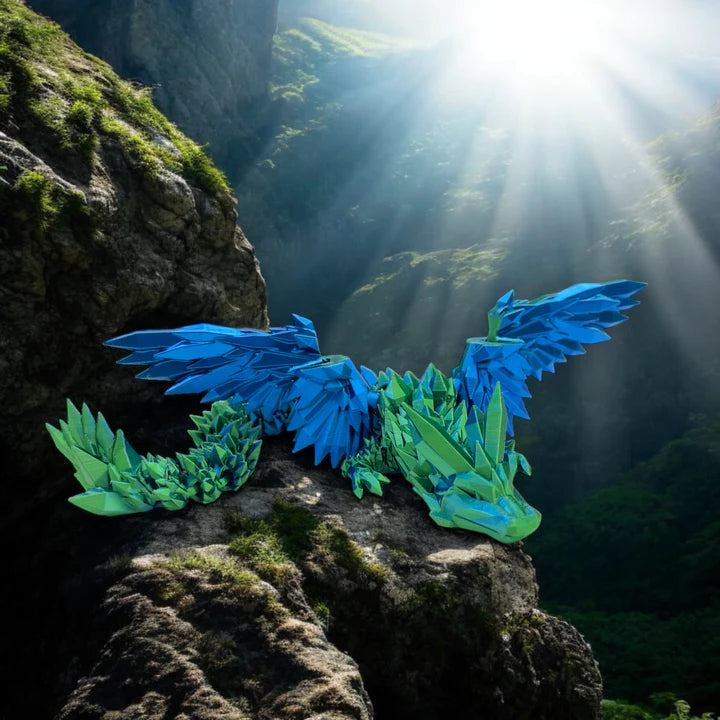 Fire Dragon, a Fiery Masterpiece - MR SOFT ART STORE