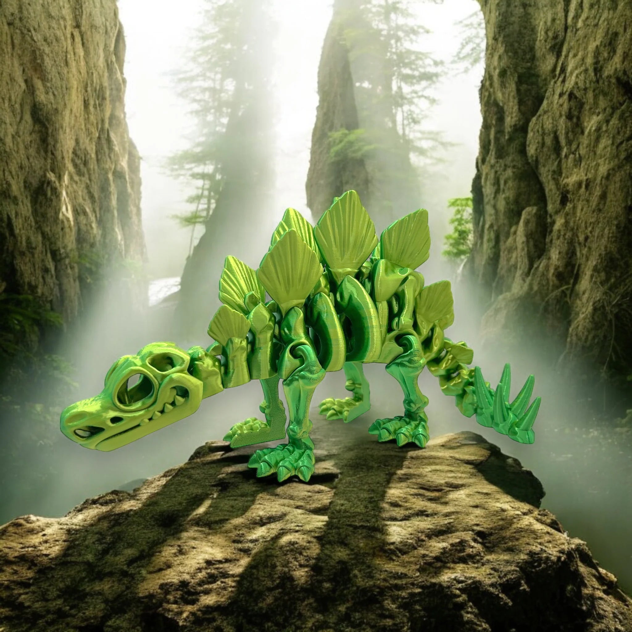 Stegosaurus Skeleton: A Prehistoric - MR SOFT ART STORE