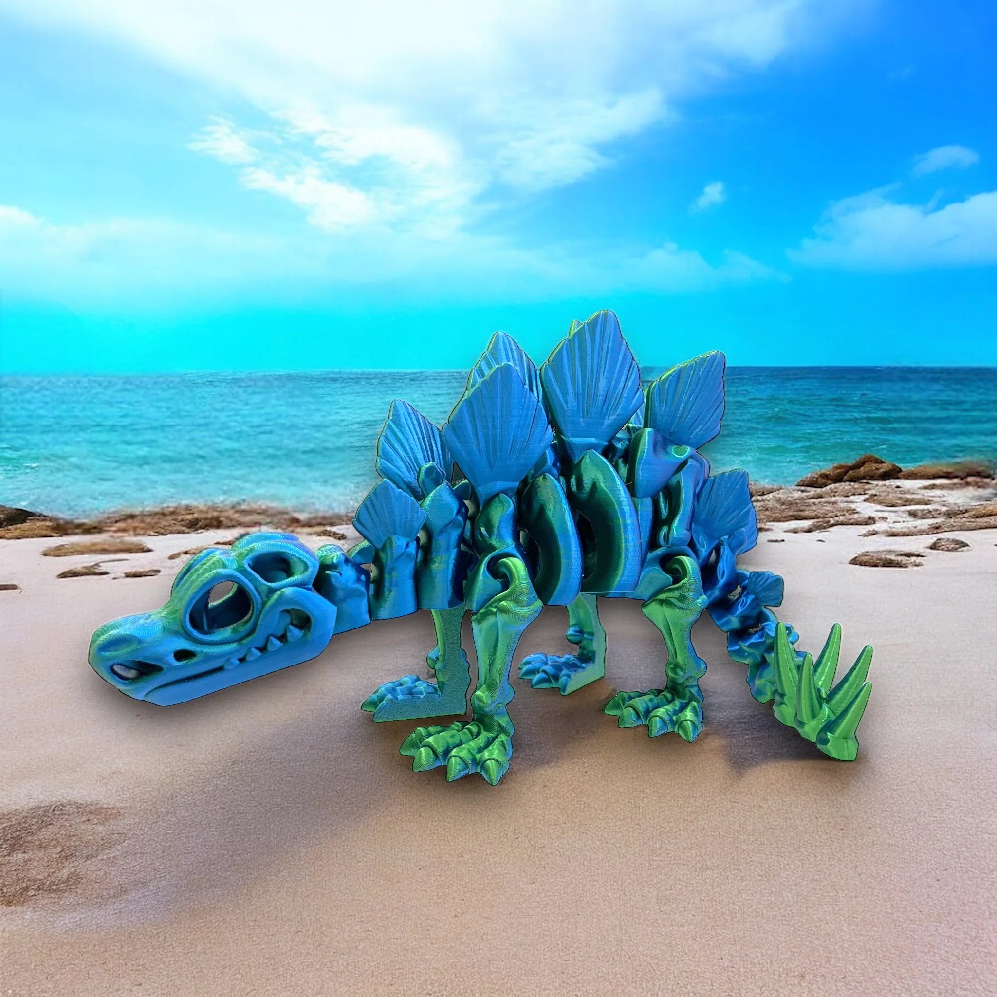 Stegosaurus Skeleton: A Prehistoric - MR SOFT ART STORE