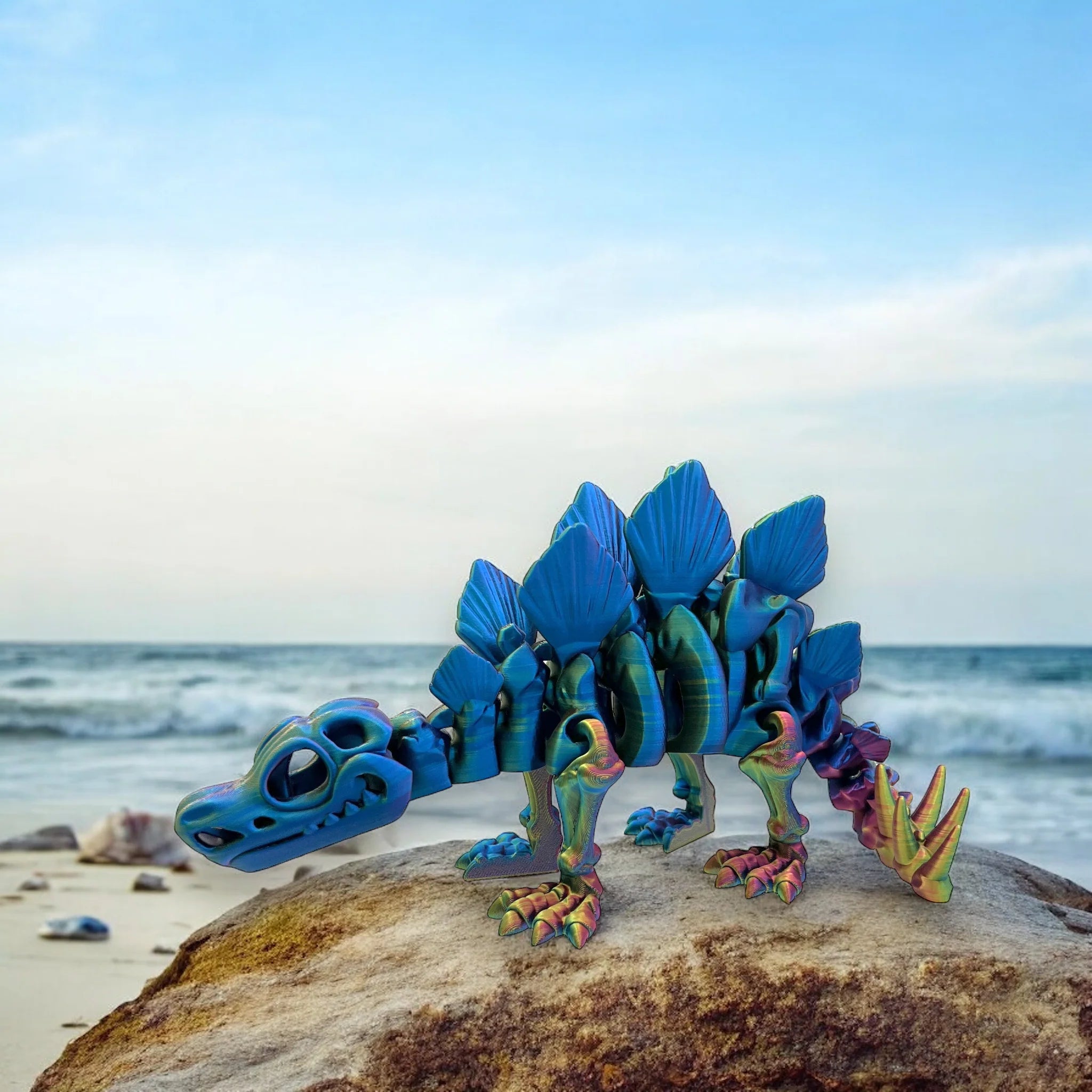 Stegosaurus Skeleton: A Prehistoric - MR SOFT ART STORE