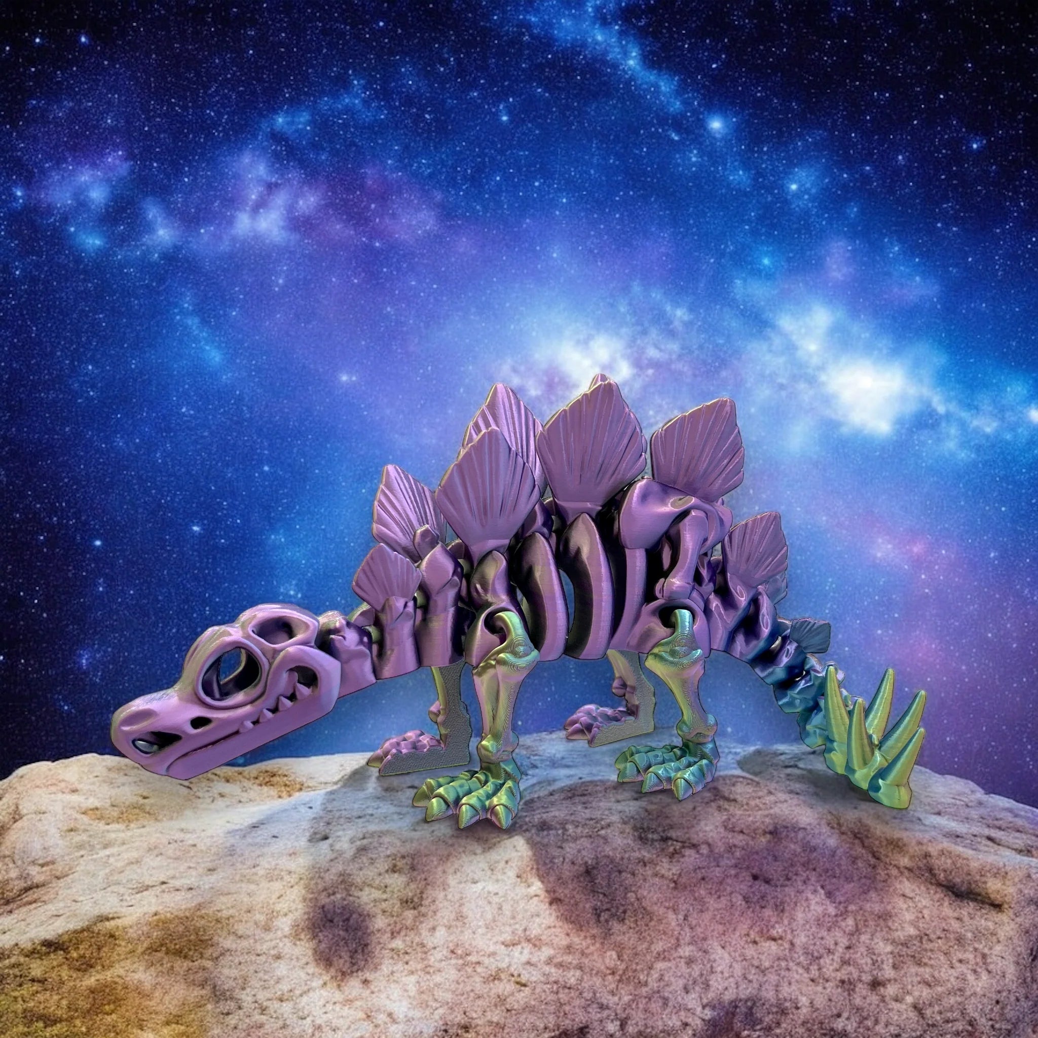 Stegosaurus Skeleton: A Prehistoric - MR SOFT ART STORE