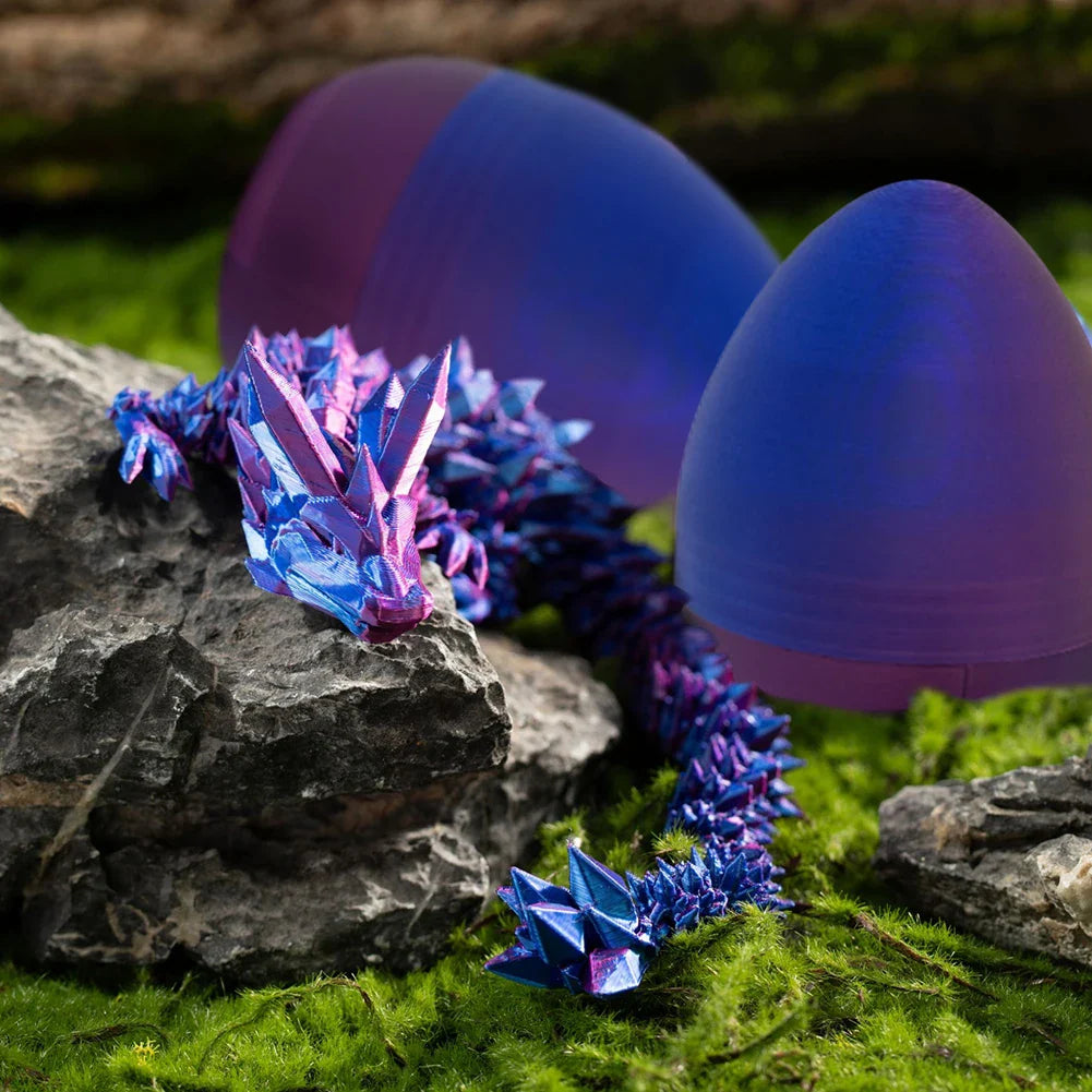 Dragon in Egg Crystal Flexible - MR SOFT ART STORE