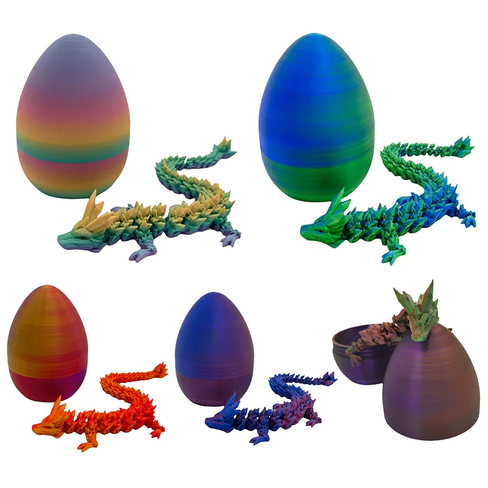 Dragon in Egg Crystal Flexible - MR SOFT ART STORE