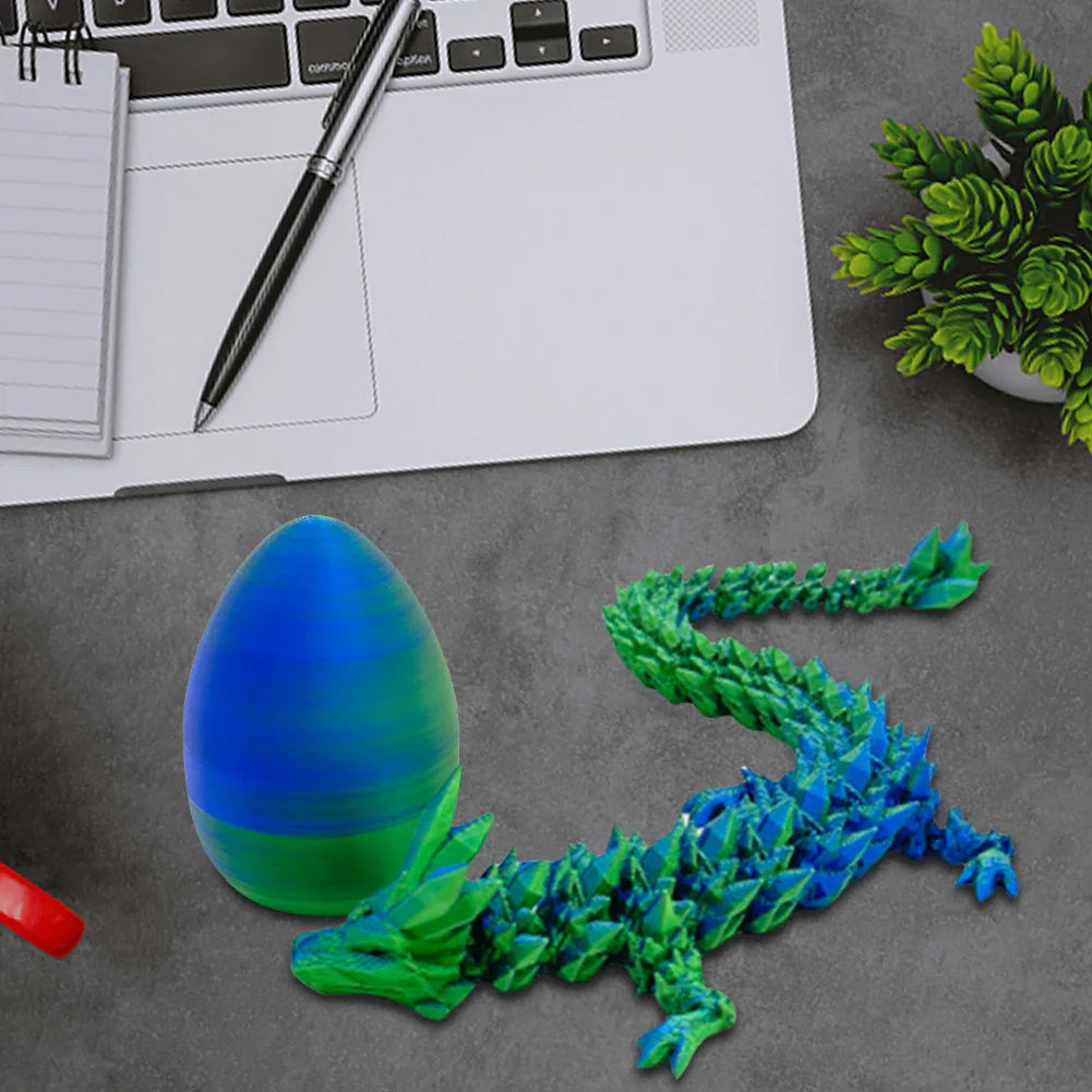 Dragon in Egg Crystal Flexible - MR SOFT ART STORE