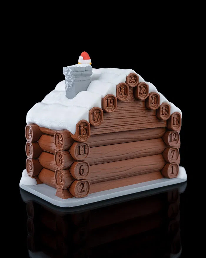 Santa's Cabin Countdown - MR SOFT ART STORE