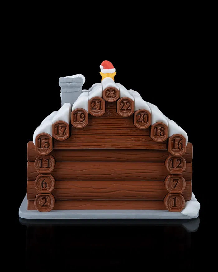 Santa's Cabin Countdown - MR SOFT ART STORE
