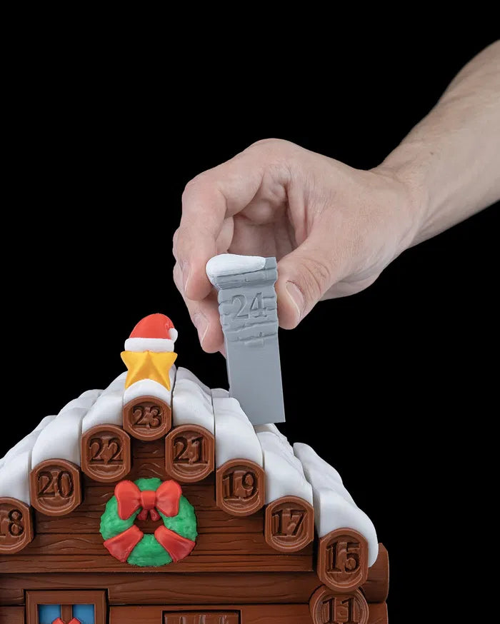 Santa's Cabin Countdown - MR SOFT ART STORE