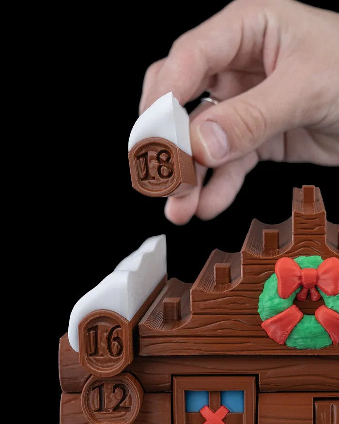 Santa's Cabin Countdown - MR SOFT ART STORE