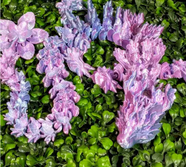 Cherry Blossom Dragon in Egg Flexible - MR SOFT ART STORE