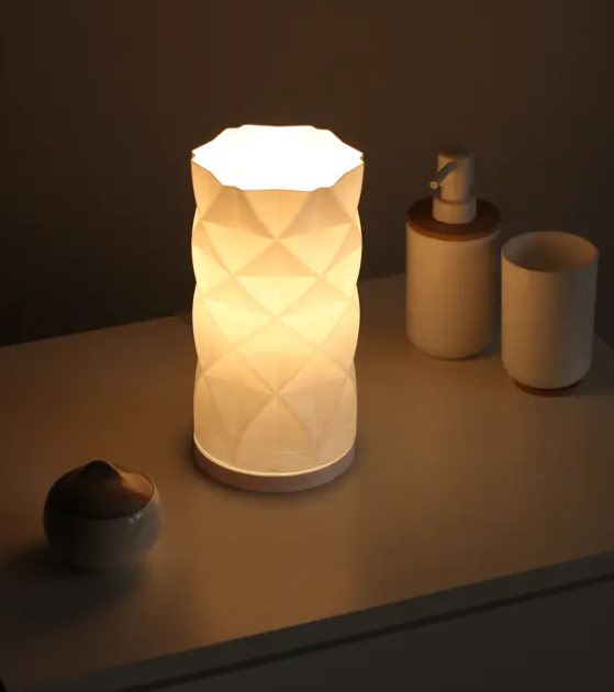 Geometric Faceted Lamp - MR SOFT ART STORE