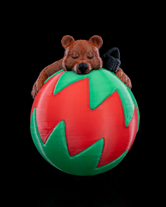 Sleeping Bear Christmas Ornament - MR SOFT ART STORE