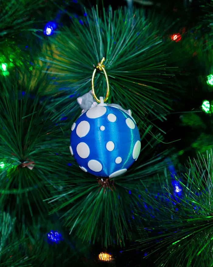 Sleeping Cat Christmas Ornament - MR SOFT ART STORE