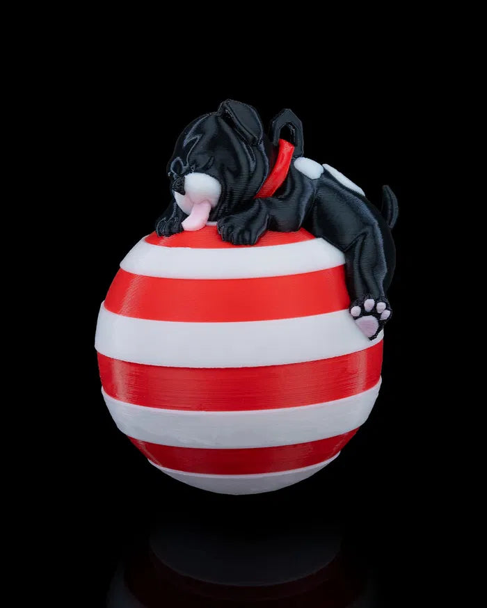 Sleeping Dog Christmas Ornament - MR SOFT ART STORE